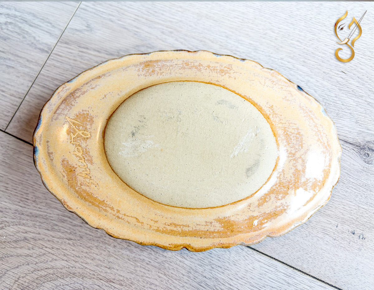 Inner Peace — Handmade Ceramic Meditation Candle Holder Set