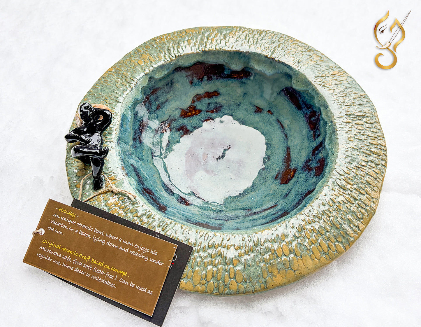 Holiday -ceramic Bowl Art