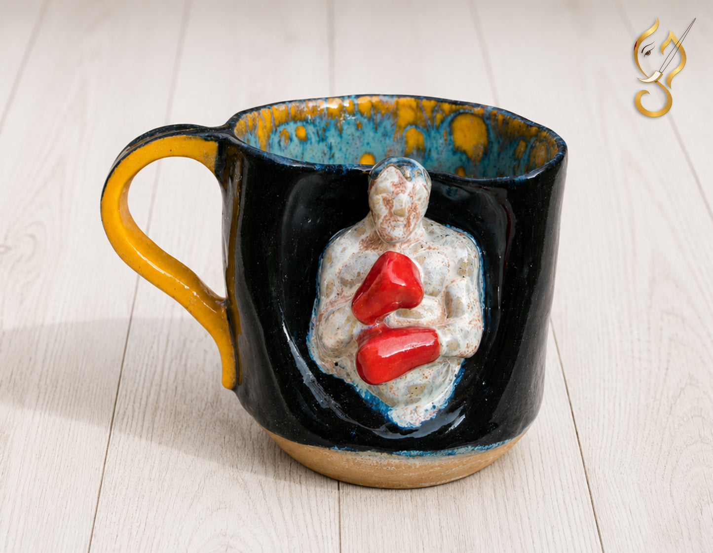 Never Give up - Boxer -Coffee Mug stories