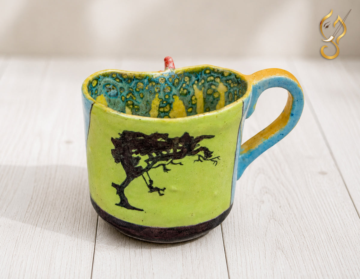 Poetry in Motion – Ballet Dancer Handcrafted Ceramic Coffee Mug