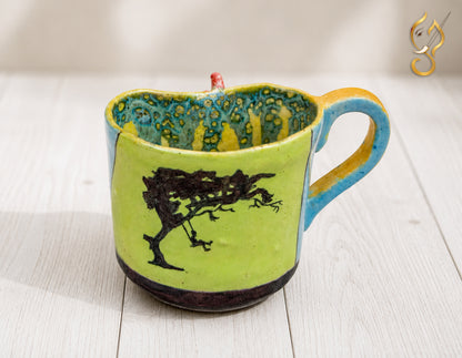 Poetry in Motion – Ballet Dancer Handcrafted Ceramic Coffee Mug