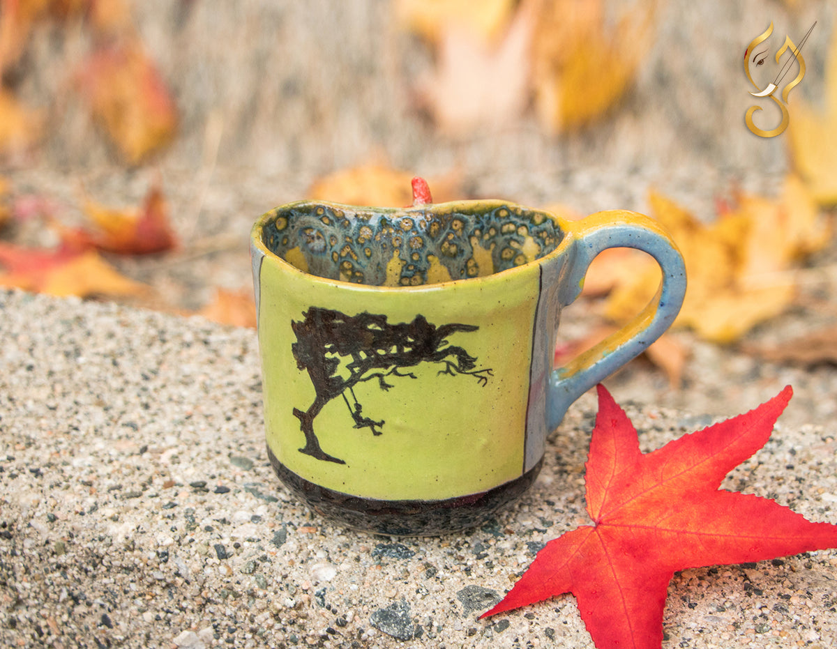 Poetry in Motion – Ballet Dancer Handcrafted Ceramic Coffee Mug