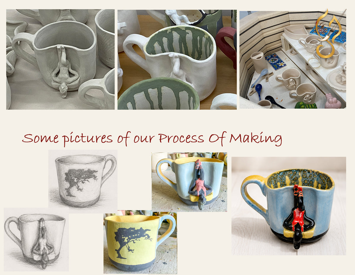 Poetry in Motion – Ballet Dancer Handcrafted Ceramic Coffee Mug