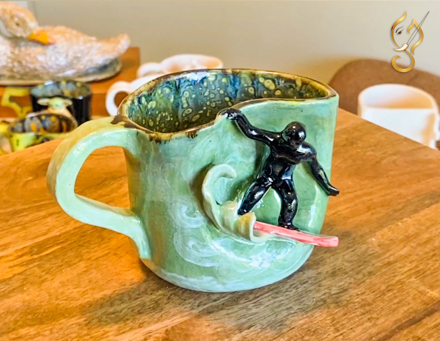 Dance with waves - Surfing -Coffee Mug stories