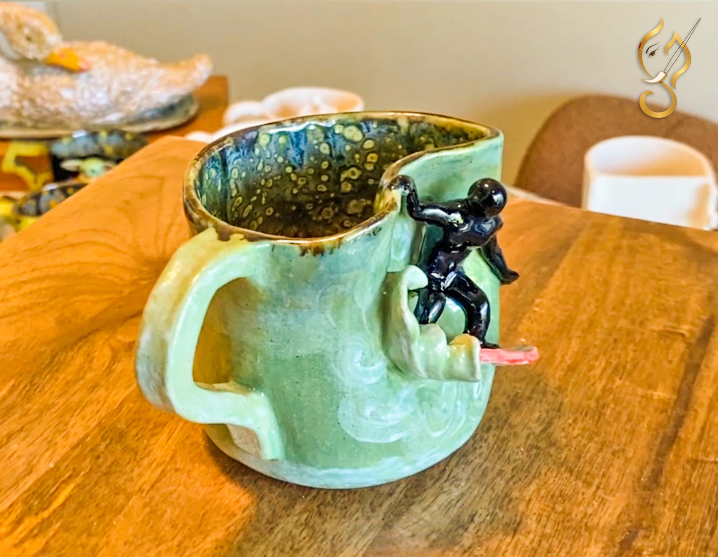 Dance with waves - Surfing -Coffee Mug stories