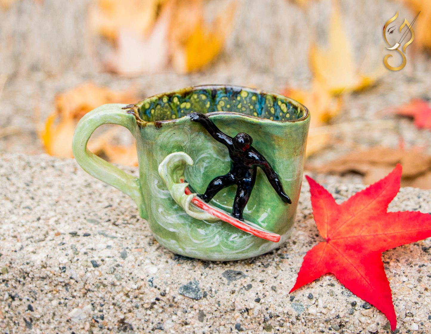 Dance with waves - Surfing -Coffee Mug stories