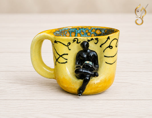 The Thinker – Idea Maker Handcrafted Ceramic Coffee Mug