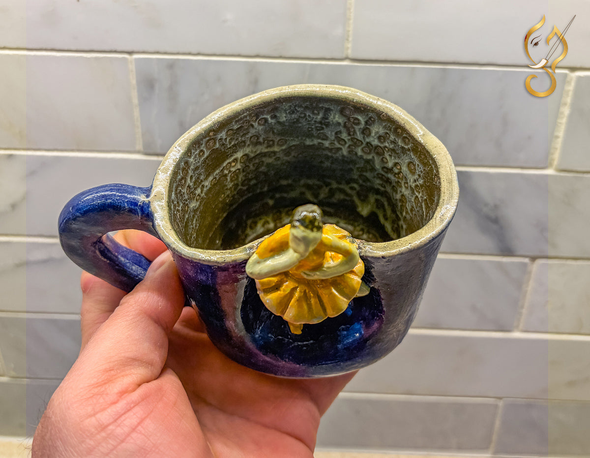 Rhythm in Motion – Ballet Dancer Ceramic Coffee Mug