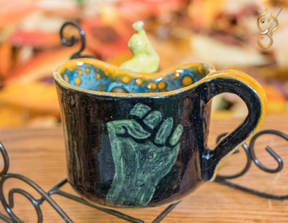Celebrate the Victory – Handcrafted Ceramic Coffee Mug