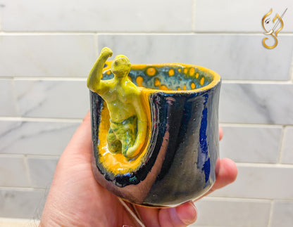 Celebrate the Victory – Handcrafted Ceramic Coffee Mug