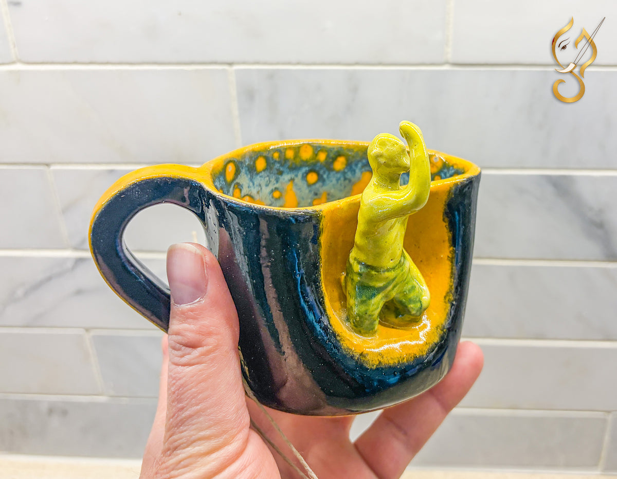 Celebrate the Victory – Handcrafted Ceramic Coffee Mug