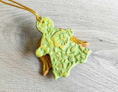 Christmas Angel – Handcrafted Ceramic Ornament