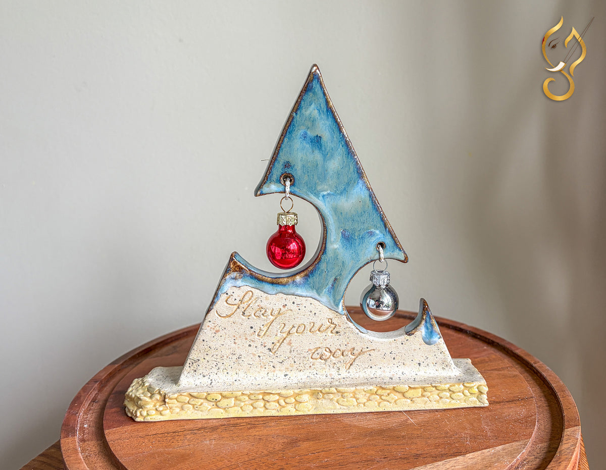 Slay Your Way – Handcrafted Ceramic Christmas Tree