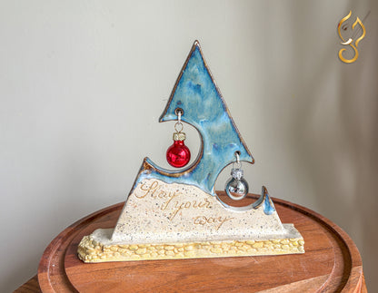 Slay Your Way – Handcrafted Ceramic Christmas Tree
