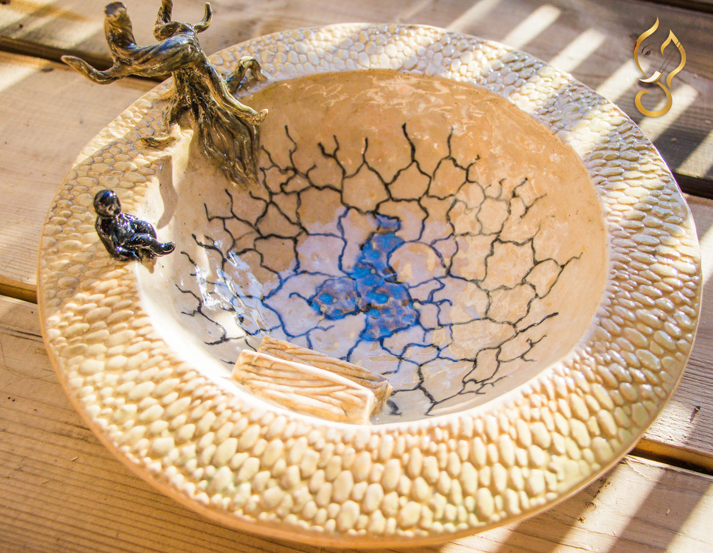 Drought Bowl- Global Warming -Ceramic Art