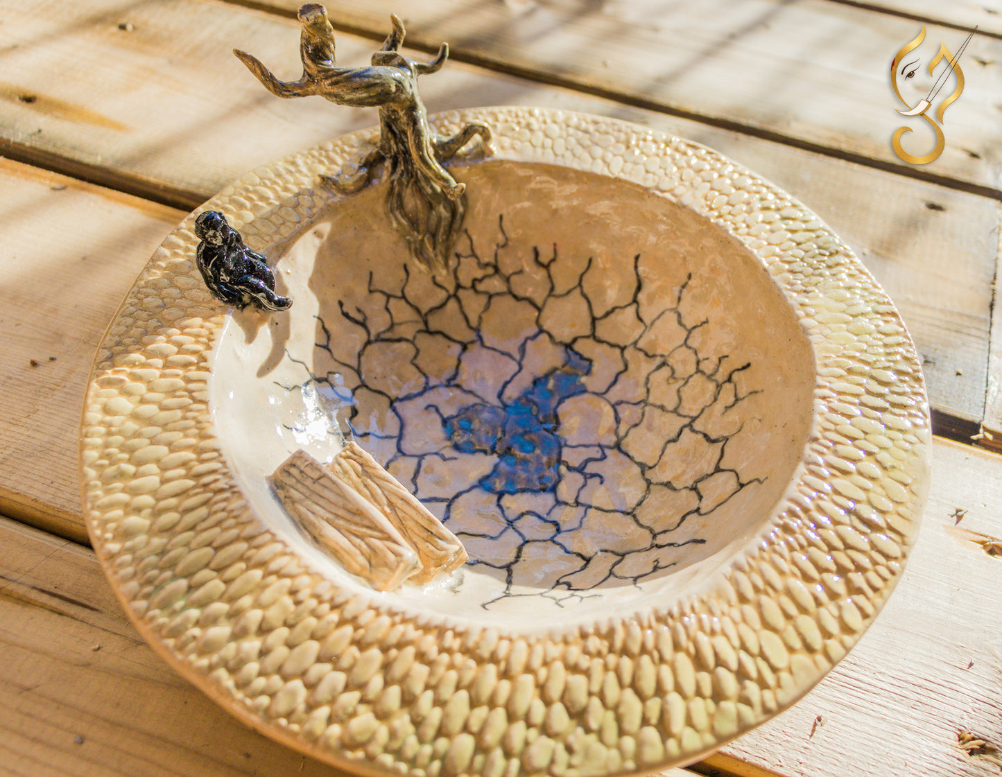 Drought Bowl- Global Warming -Ceramic Art