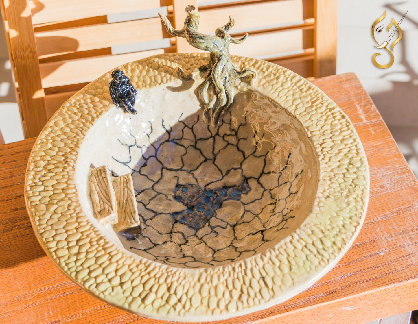 Drought Bowl- Global Warming -Ceramic Art