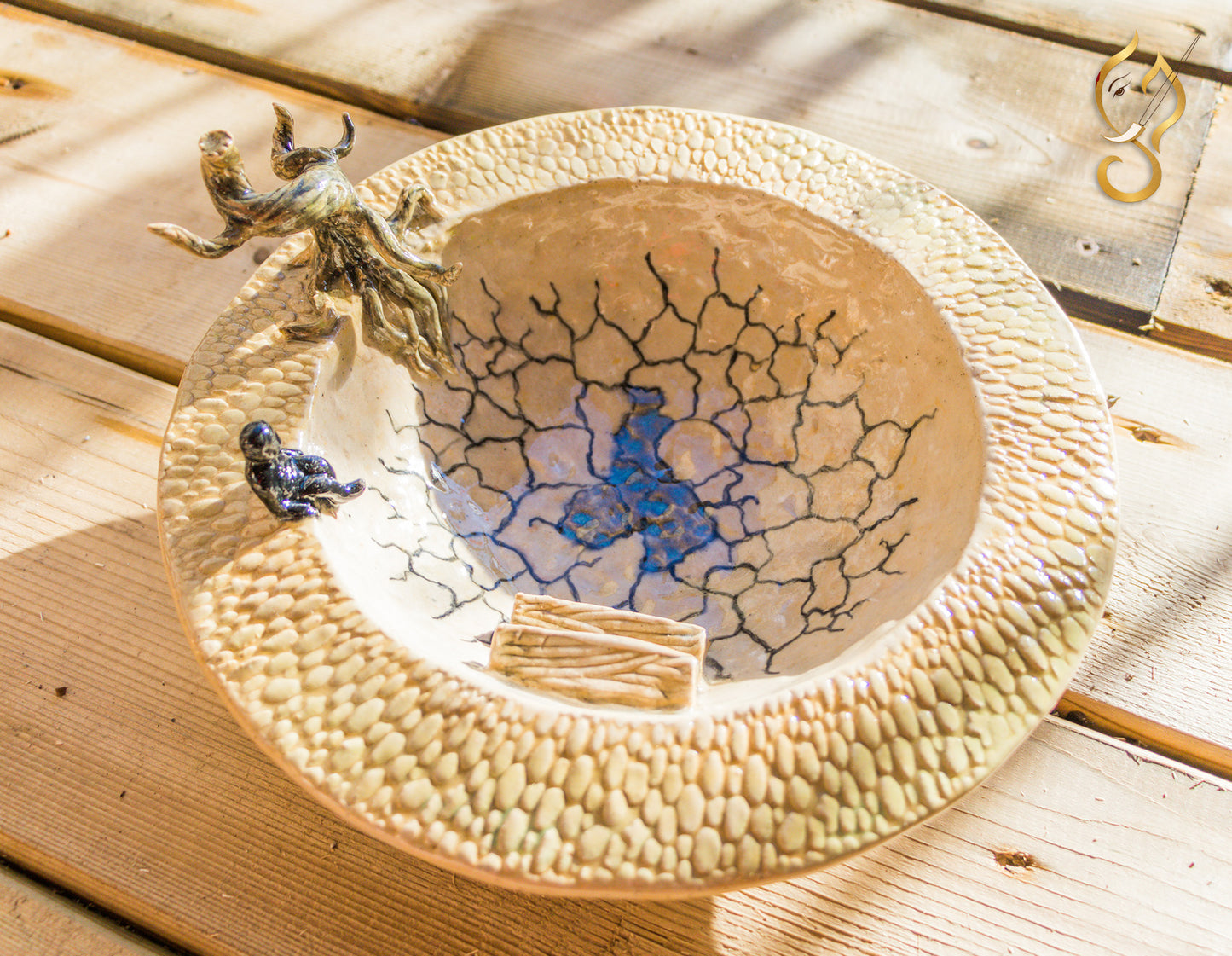 Drought Bowl- Global Warming -Ceramic Art