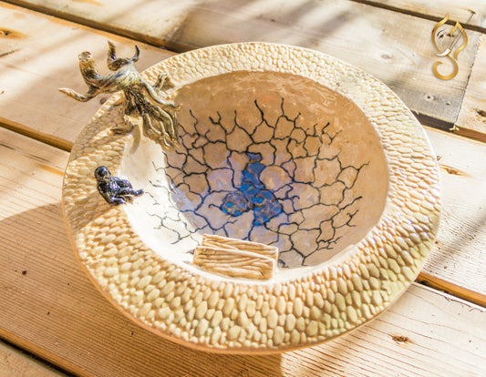 The Last Drop – Handcrafted Ceramic Bowl Art