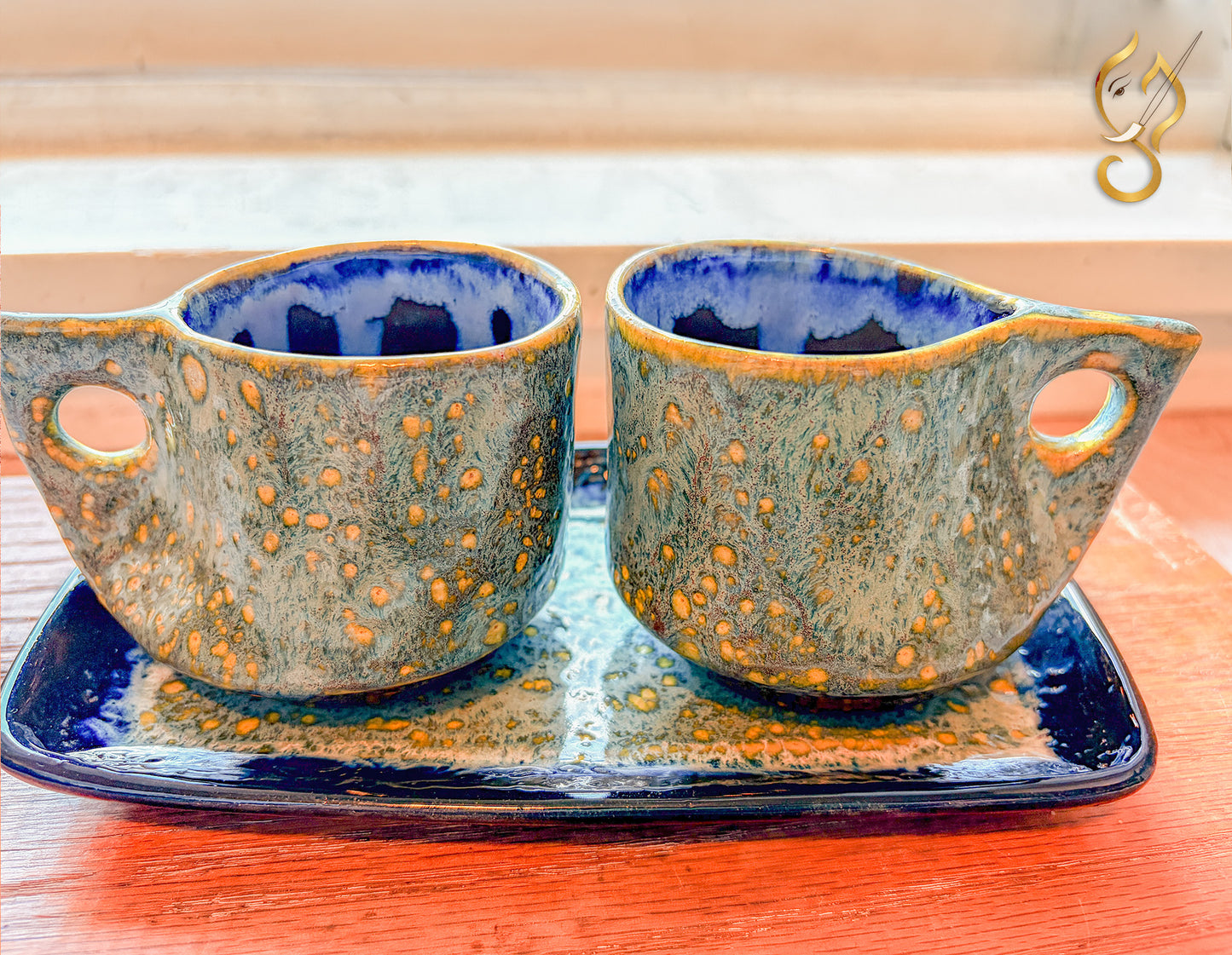 YOU & ME mug set with Tray