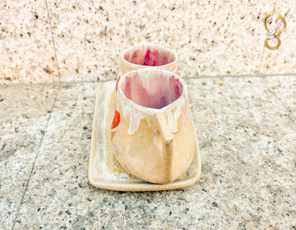 You & Me – Handcrafted Ceramic Coffee Mug Set