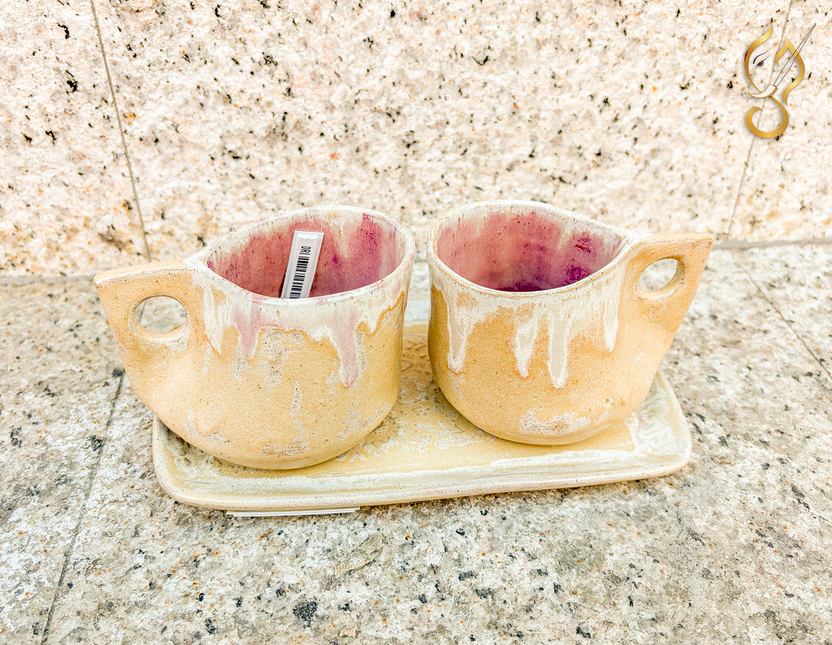 You & Me – Handcrafted Ceramic Coffee Mug Set