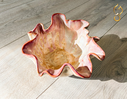 Ocean Bloom – Handcrafted Ceramic Bowl