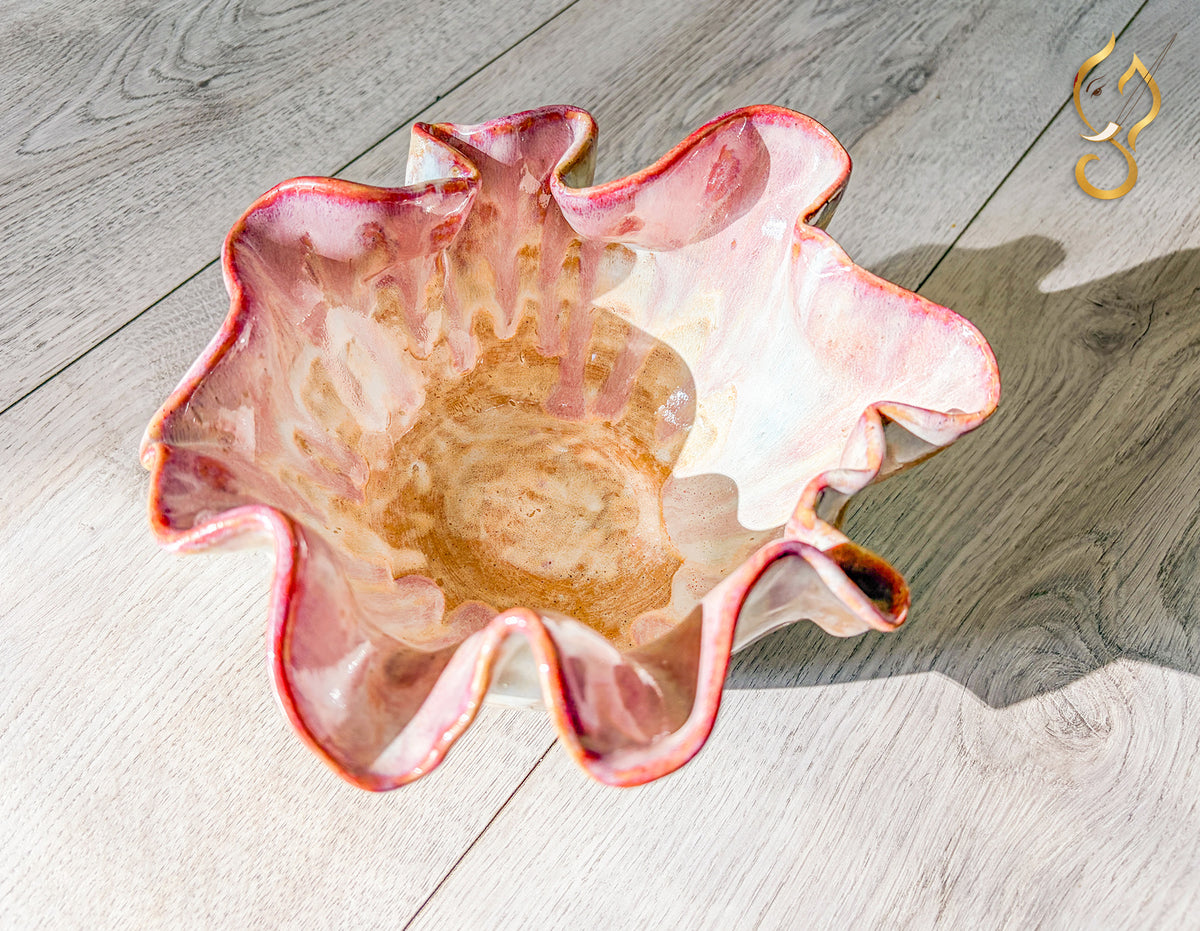 Ocean Bloom – Handcrafted Ceramic Bowl