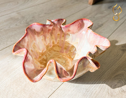 Ocean Bloom – Handcrafted Ceramic Bowl