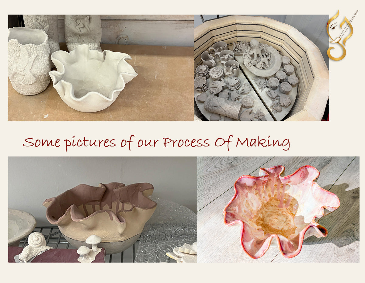 Ocean Bloom – Handcrafted Ceramic Bowl