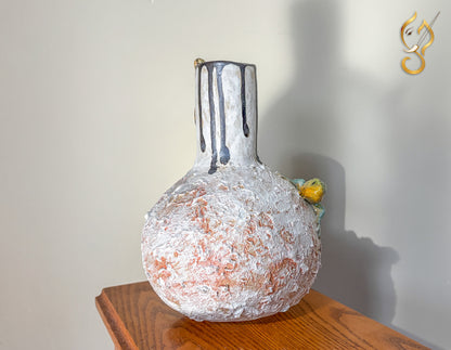 Hide & Seek – Handcrafted Ceramic Art Vase