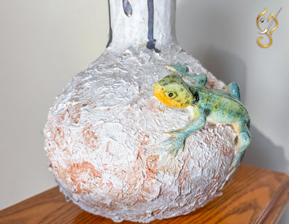 Hide & Seek – Handcrafted Ceramic Art Vase