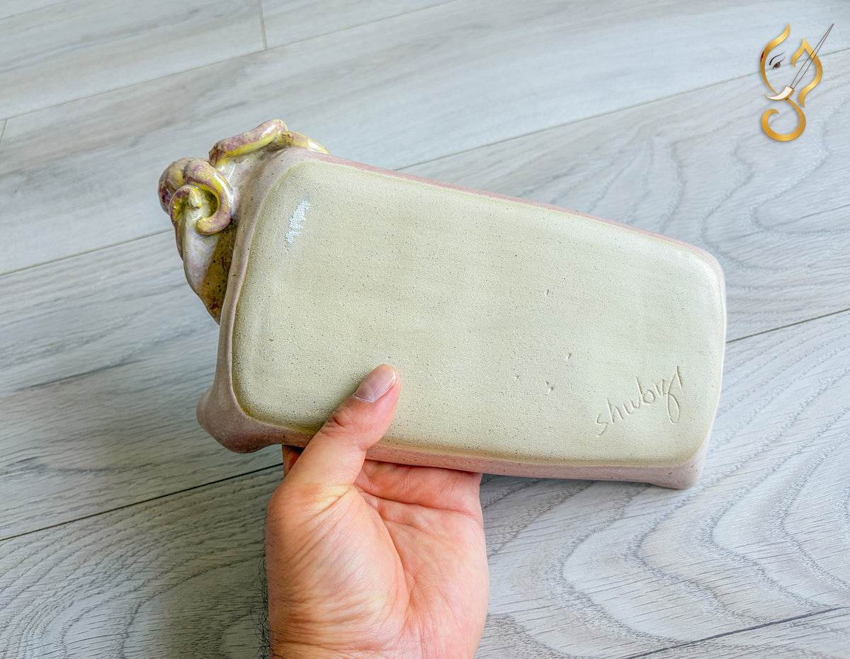 Poolside Fun Octopus Ceramic Tray | Handmade Ocean Art