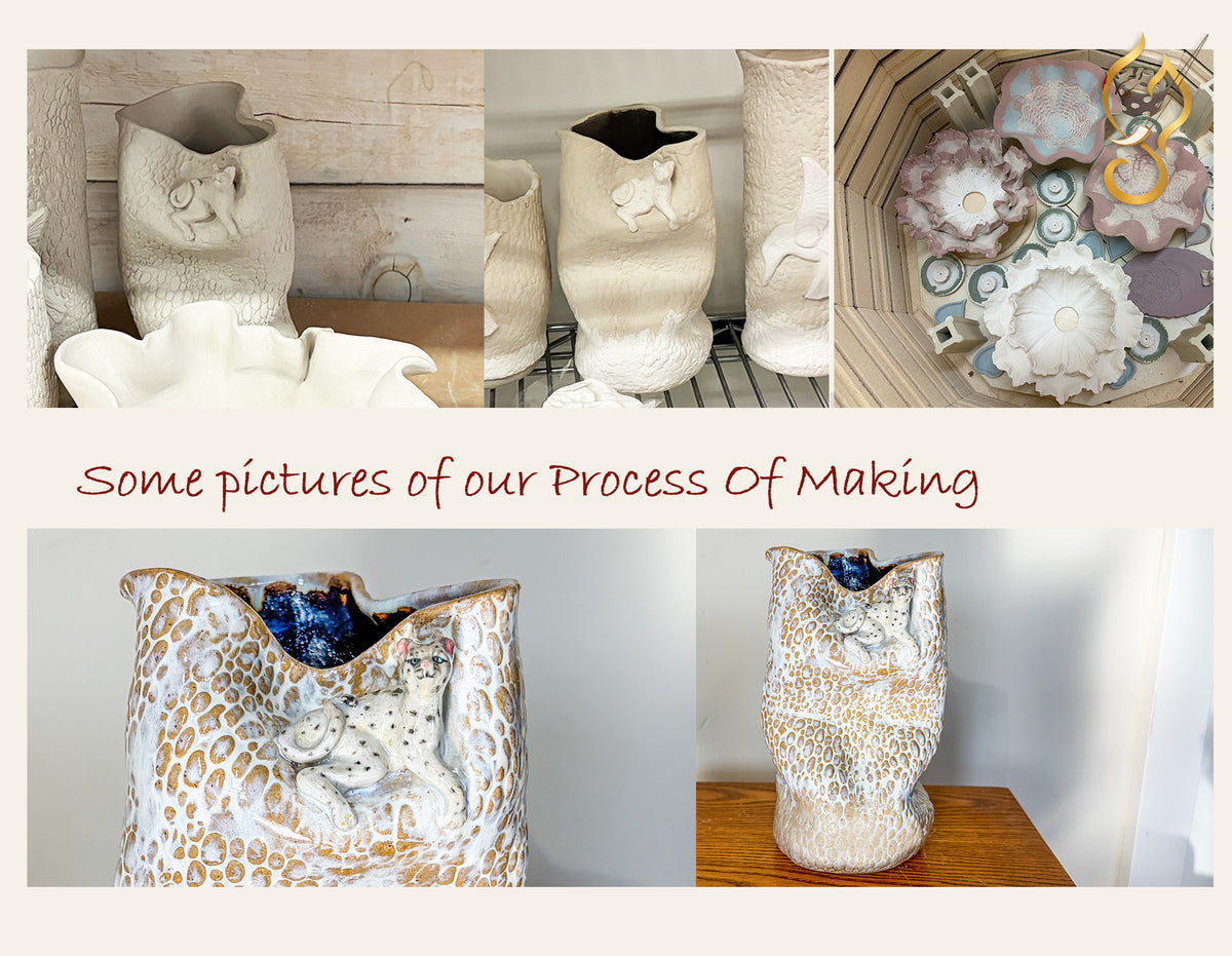 Masking — Hidden in Plain Sight | Handcrafted Ceramic Vase Art