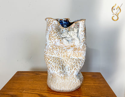 Masking — Hidden in Plain Sight | Handcrafted Ceramic Vase Art
