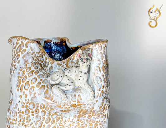 Masking — Hidden in Plain Sight | Handcrafted Ceramic Vase Art