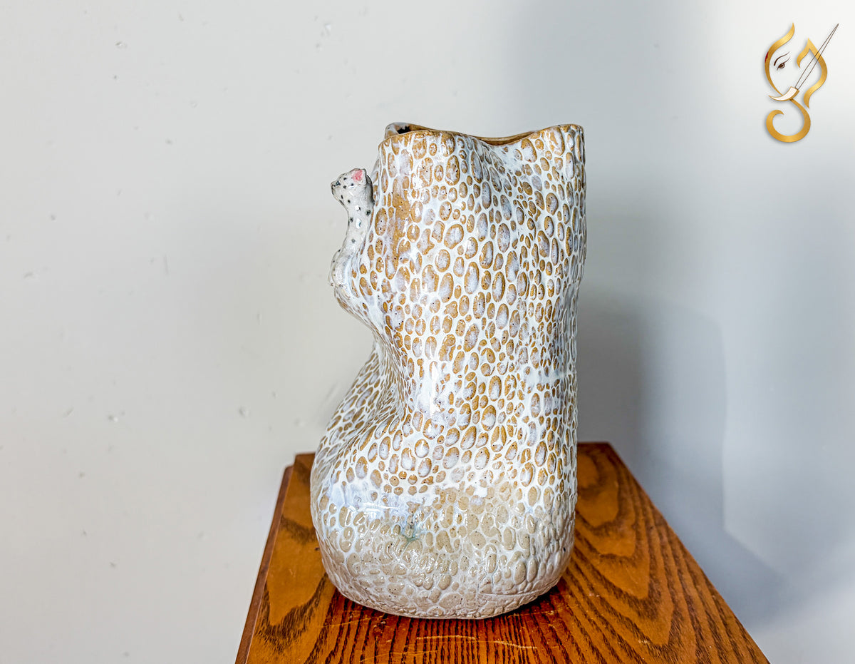 Masking — Hidden in Plain Sight | Handcrafted Ceramic Vase Art