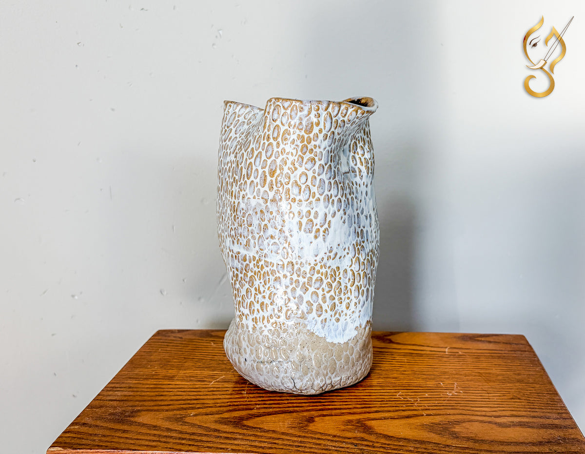 Masking — Hidden in Plain Sight | Handcrafted Ceramic Vase Art