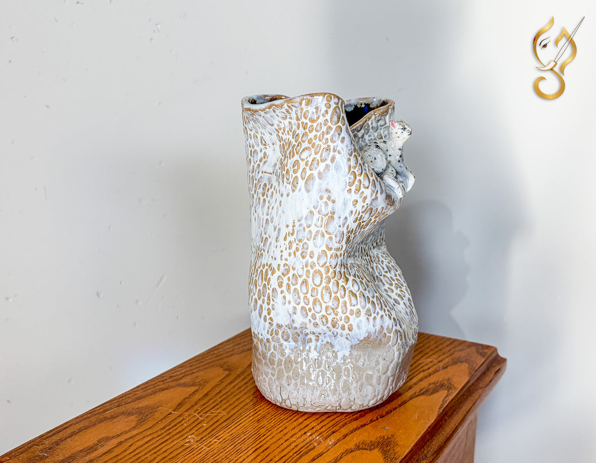 Masking — Hidden in Plain Sight | Handcrafted Ceramic Vase Art