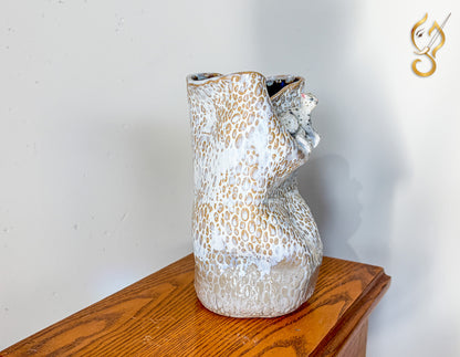 Masking — Hidden in Plain Sight | Handcrafted Ceramic Vase Art