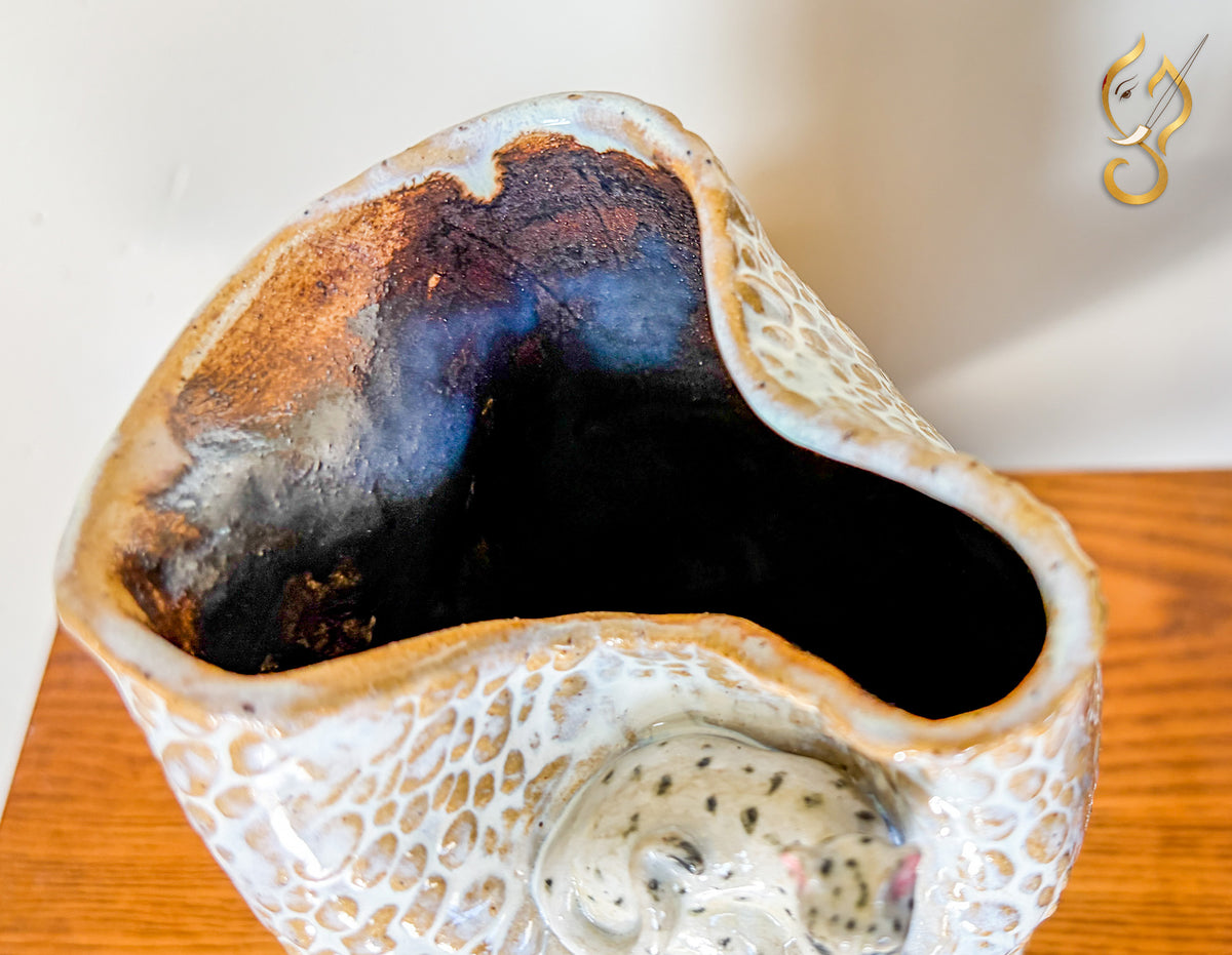 Masking — Hidden in Plain Sight | Handcrafted Ceramic Vase Art