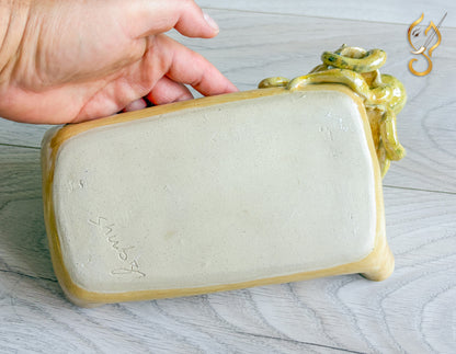 Poolside Fun Octopus Ceramic Tray | Handmade Ocean Art