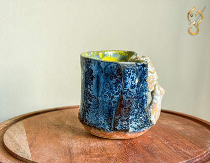 Action Over Noise — Handmade Ceramic Coffee Mug