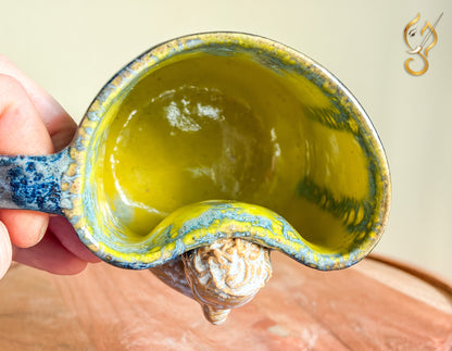 Action Over Noise — Handmade Ceramic Coffee Mug