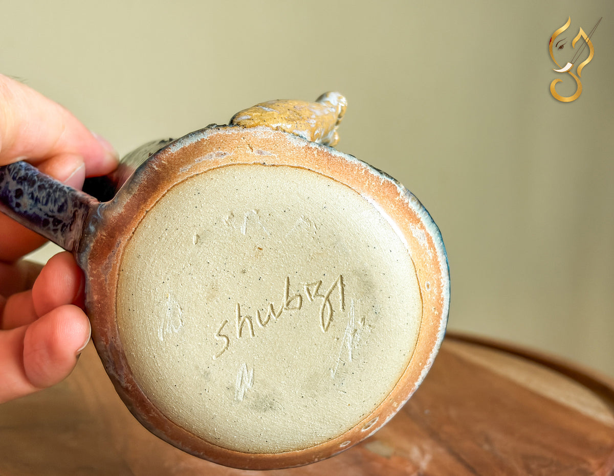 Action Over Noise — Handmade Ceramic Coffee Mug