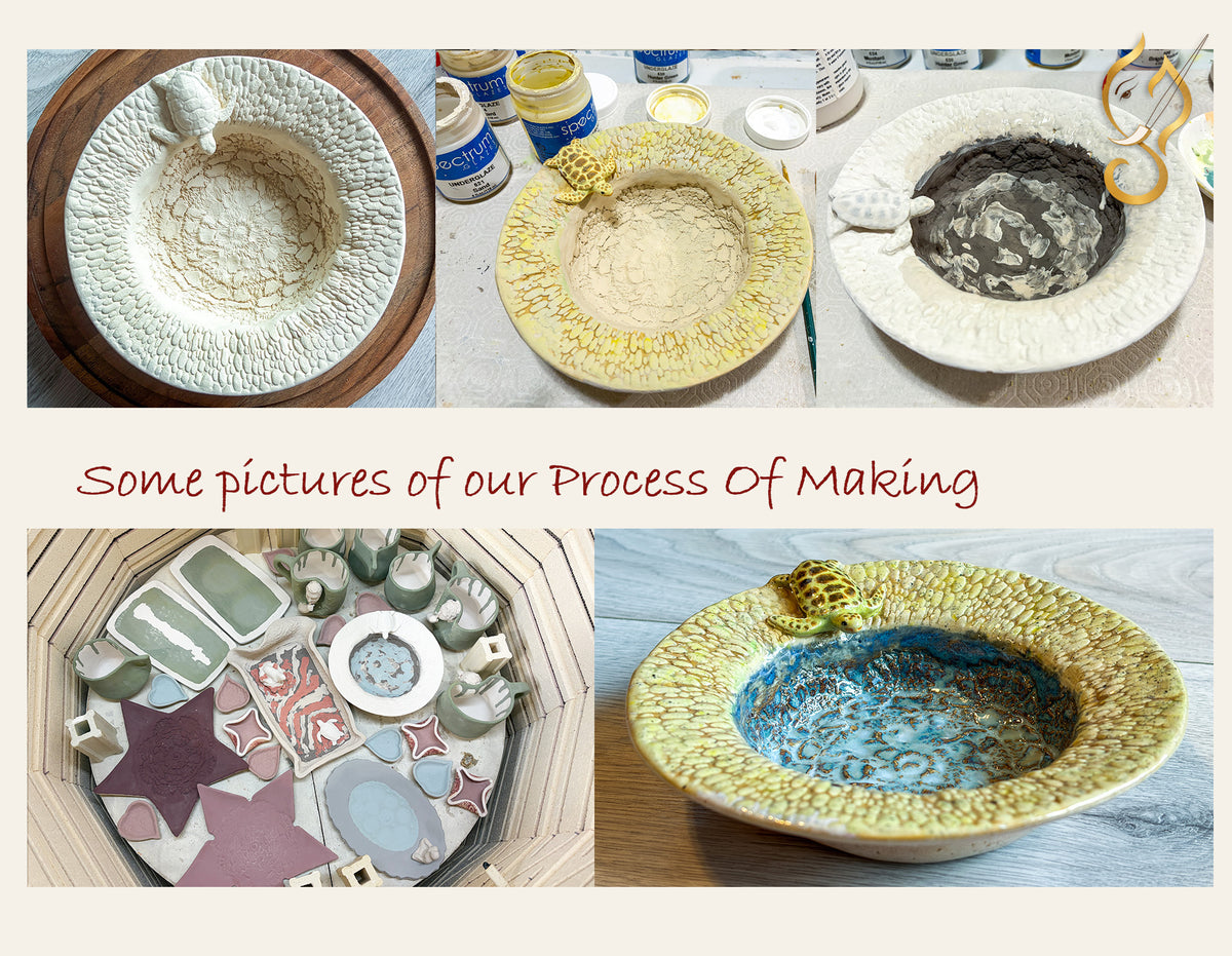 First Step — Tortoise Ceramic Art Bowl