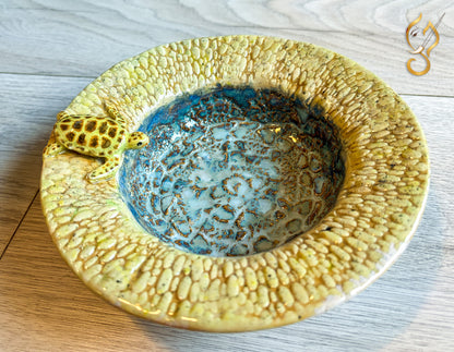 First Step — Tortoise Ceramic Art Bowl