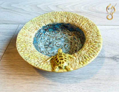 First Step — Tortoise Ceramic Art Bowl