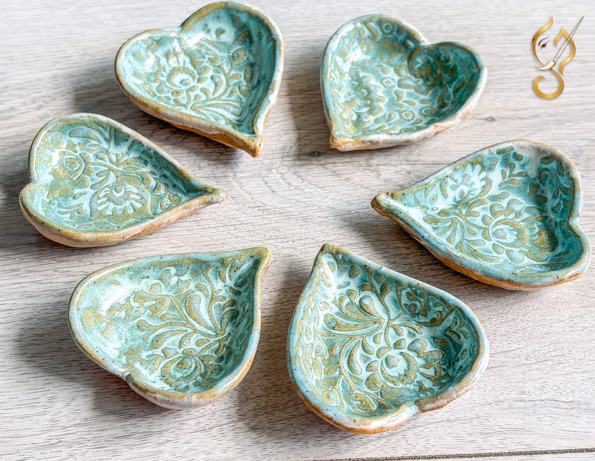 Heart Ceramic Trinket Bowl — Handmade Jewelry & Gift Dish