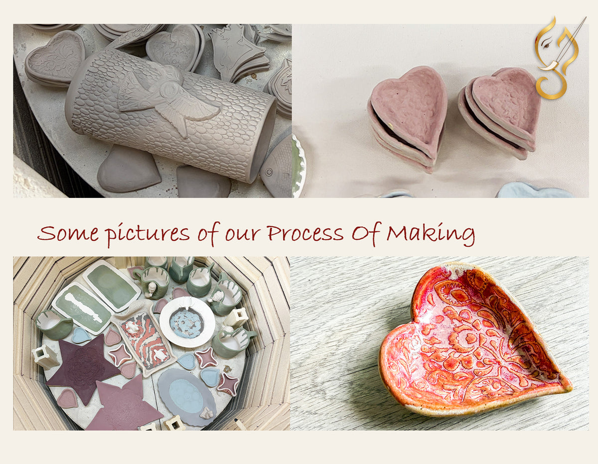 Heart Ceramic Trinket Bowl — Handmade Jewelry & Gift Dish